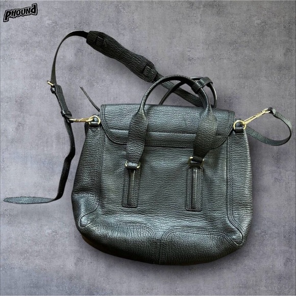 3.1 Phillip Lim Pashli Embossed Leather Crossbody Satchel - Picture 3 of 16